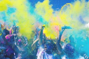 A color festival