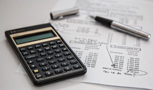 An expense sheet and calculator